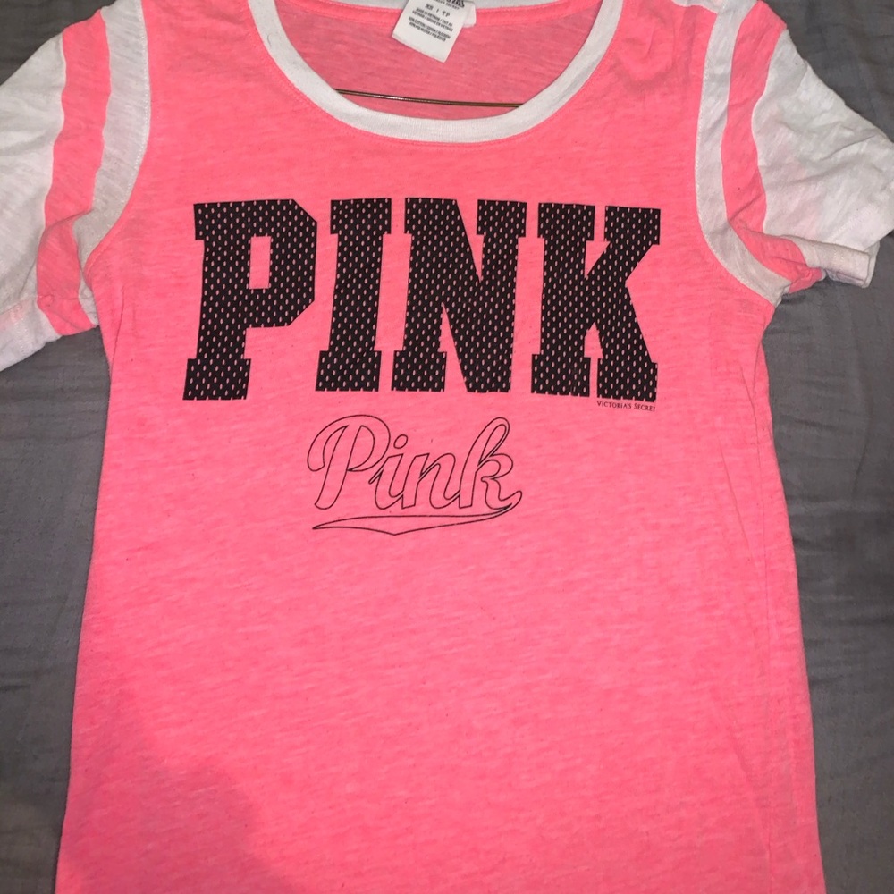 A woman’s shirt from pink
